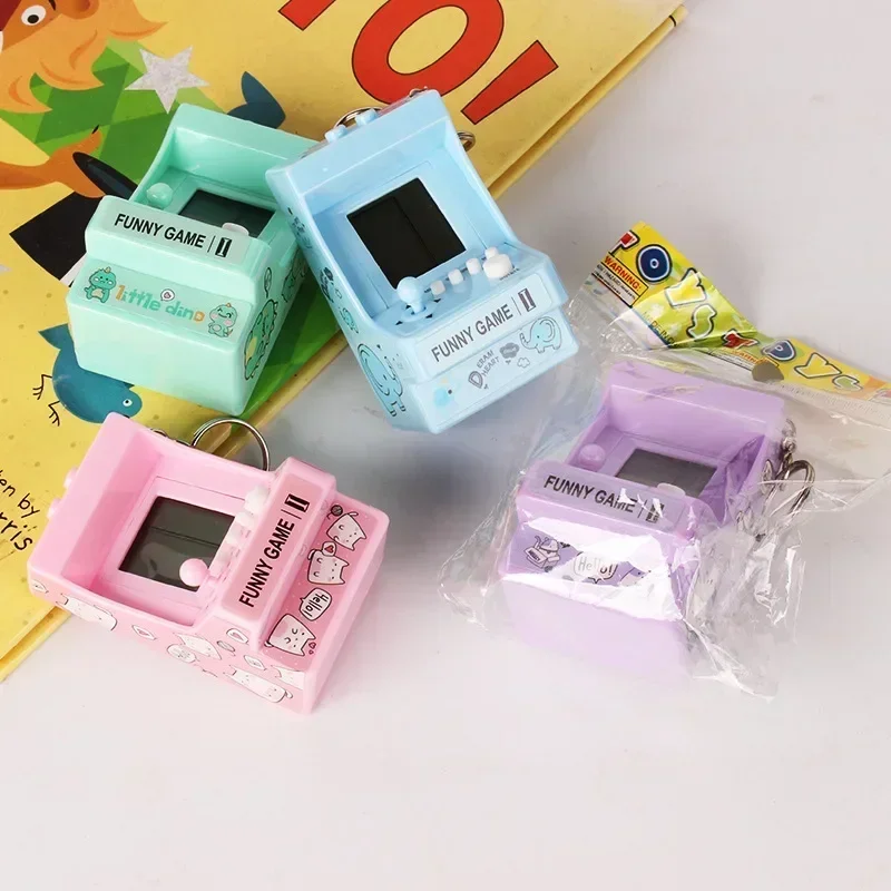 Gaming Console Keychain - Портативный мини-карманный брелок-кольцо, встроенный 26, классические