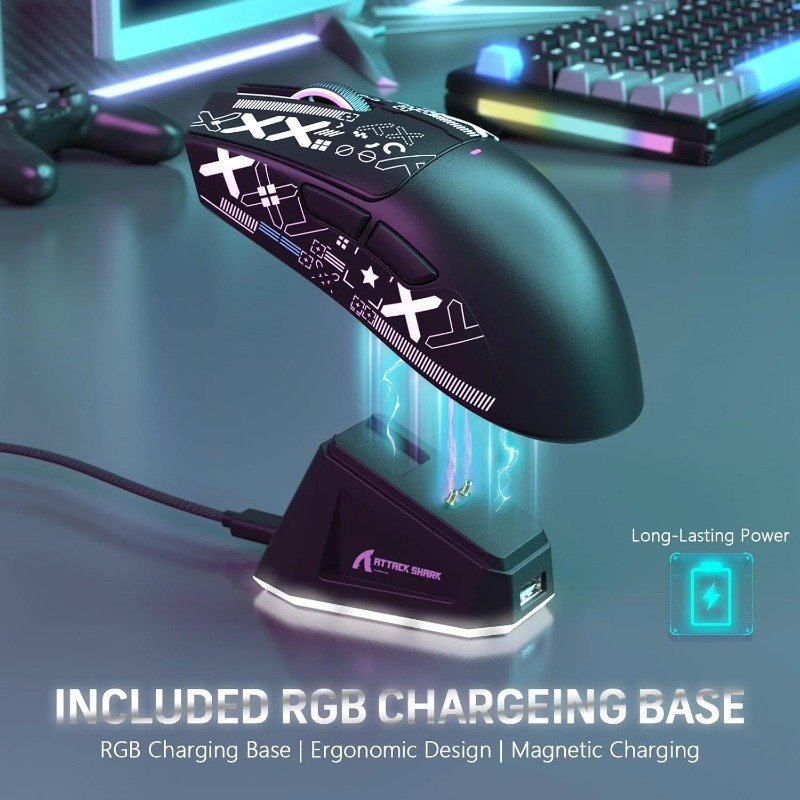 Беспроводная игровая мышь ATTA – обзор и цена Gaming Console Buttons
